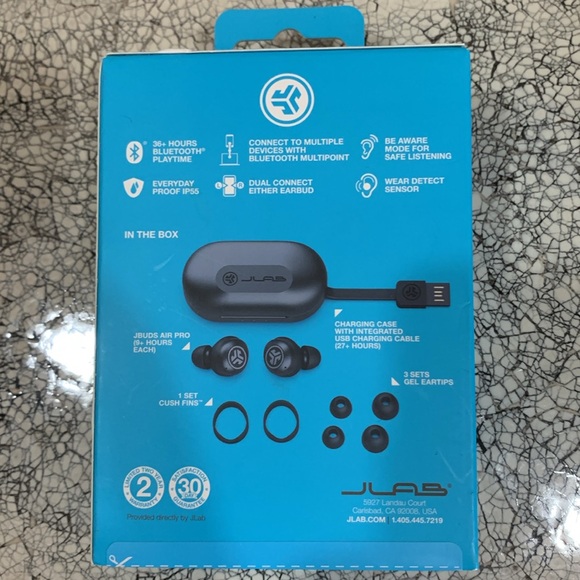 JLab JBuds Air Pro Earbuds NEW Never Used - Picture 2 of 5